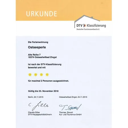 Ostseeperle Apartmán *